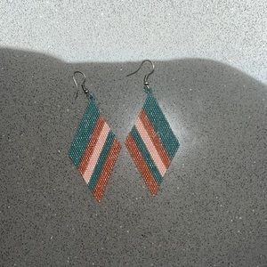 BEADED EARRINGS from INK & ALLOY
